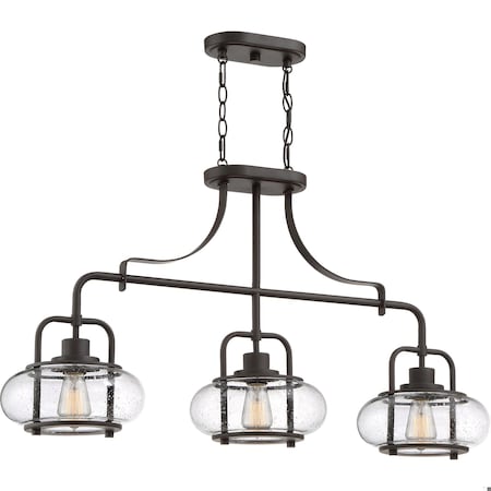 Quoizel Trilogy Linear Chandelier TRG338OZ